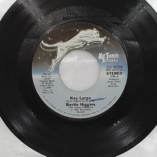 Higgins Bertie — Key Largo / White Line Fever