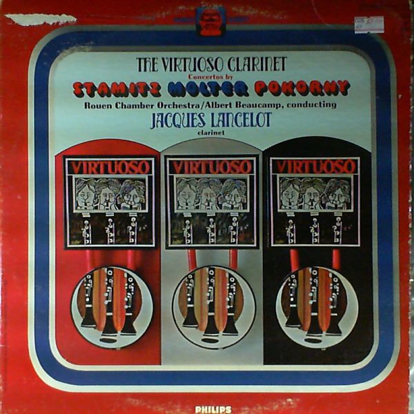 Lancelot Jacques — Molter: Clarinet Concerto in D major/Stamitz: Clarinet Concerto in B flat major