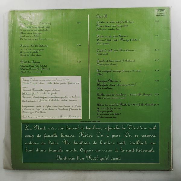 L'Ensemble "Faux Bourdon"/Flagel Claude — Tant Crie L'on Noel