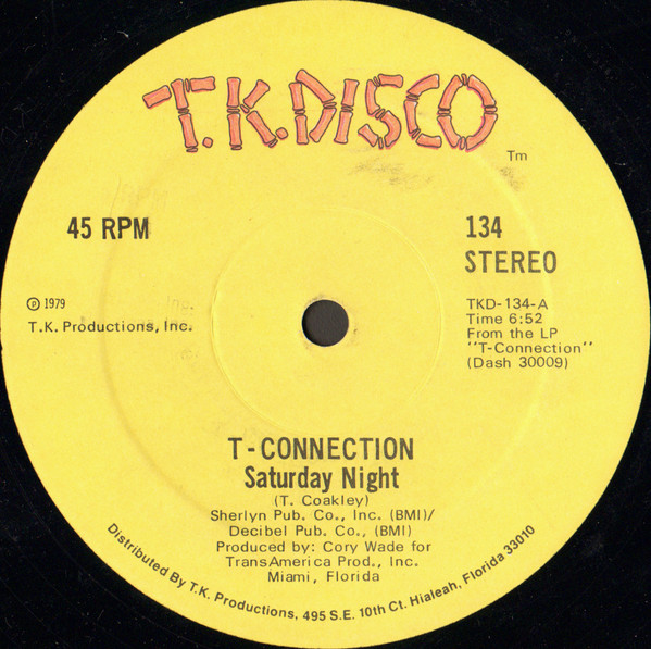 T-Connection — Saturday Night