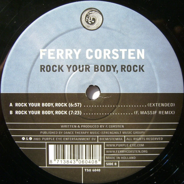 Ferry Corsten — Rock Your Body, Rock