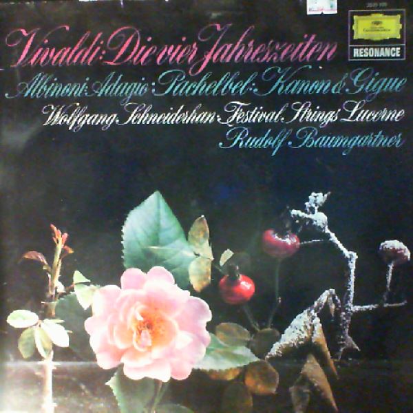 Schneiderhan W./Kaufmann E./Festival Strings Lucerne (cond. Baumgartner R.) — Pachelbel J. - Kanon und Gigue in D-dur, Vivaldi A. - Die vier Jahreszeiten