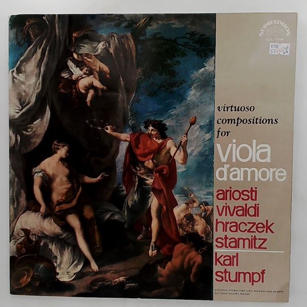 Stumpf Karl — Ariosti, Vivaldi, Hraczek, Stamitz - Virtuoso Compositions For Viola D'Amore