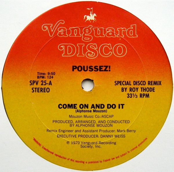 Poussez! — Come On And Do It (Special Disco Remix)