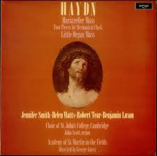 Joseph Haydn - Jennifer Smith • Helen Watts • Robert Tear • Benjamin Luxon , St. John's College Choir , John Scott , The Academy Of St. Martin-in-the-Fields , George Guest — Mariazeller Mass / Four Pieces For Mechanical Clock / Little Organ Mass