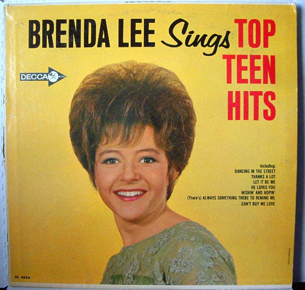 Brenda Lee — Brenda Lee Sings Top Teen Hits