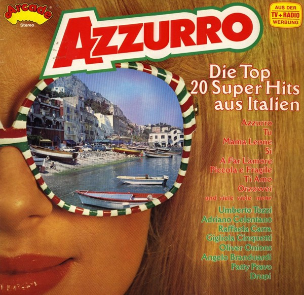 Various — Azzurro (Die Top 20 Super Hits Aus Italien)