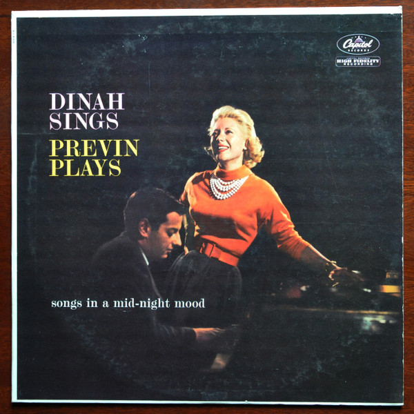 Dinah Shore & The André Previn Trio — Dinah Sings, Previn Plays