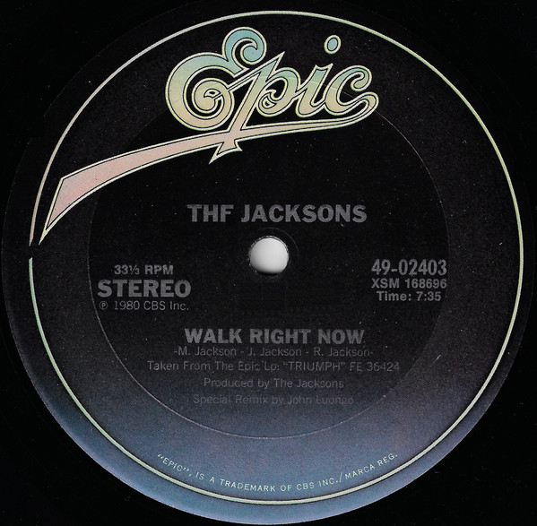 The Jacksons — Walk Right Now