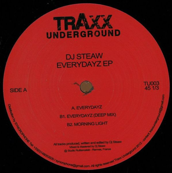 DJ Steaw — Everydayz EP