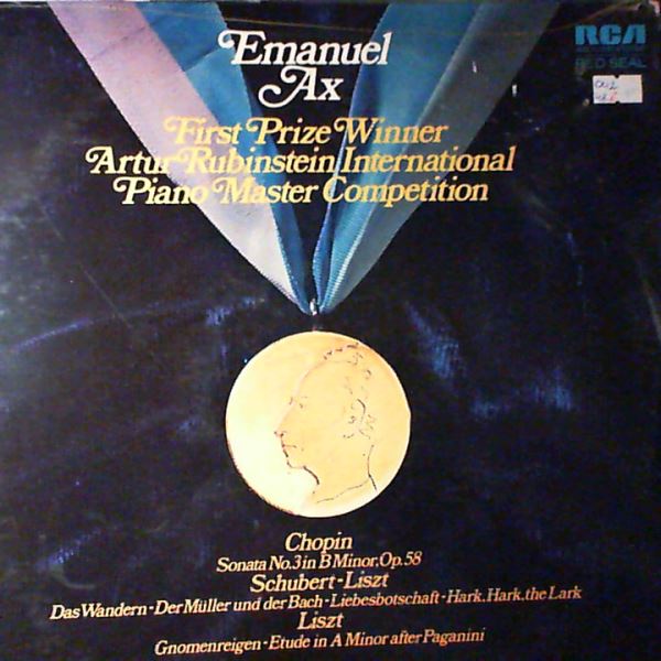 Ax Emanuel (piano) — Chopin - Sonata No. 3; Works By Liszt