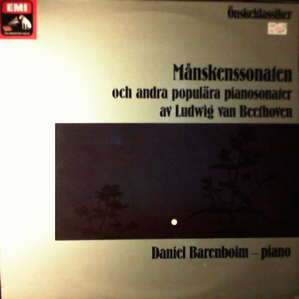 Barenboim Daniel — Manskenssonaten och andra populara pianosanater av Ludwig van Beethoven