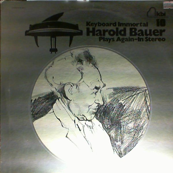 Bauer Harold (piano) — Arensky, Handel, Schumann, Chopin, Mendelssohn, Schubert, Schuett, Weber, Alkan