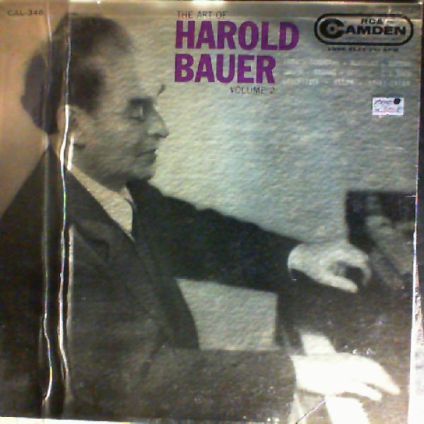 Bauer Harold (piano) — Art of Bauer Harold, vol. 2: Grieg, Schumann, Schubert, Durand, Chopin, Brahms, Debussy, Bach J.S., Rubinstein, Gluck, Saint-Saens