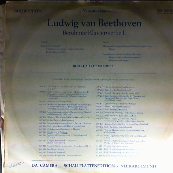 Bohnke R.-A. — Beethoven - Beruhmte Klavierwerke 2
