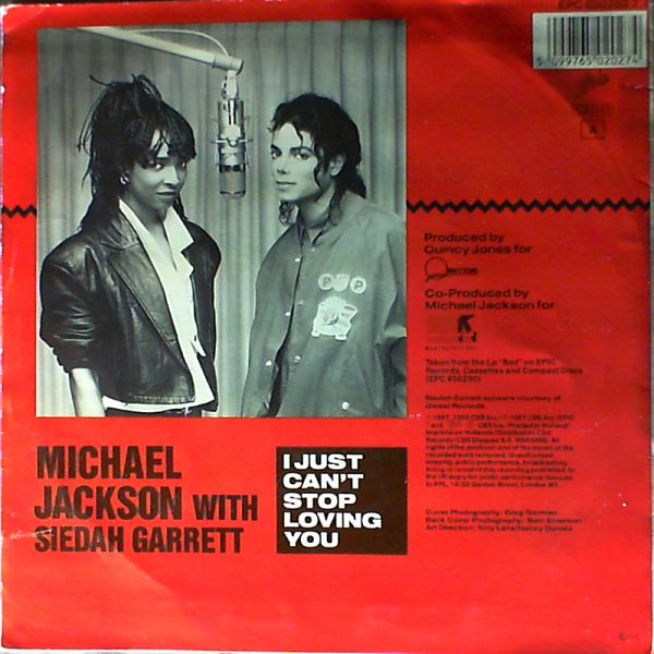 Jackson Michael — I Just Can`t Stop Loving You/ Baby Be Mine