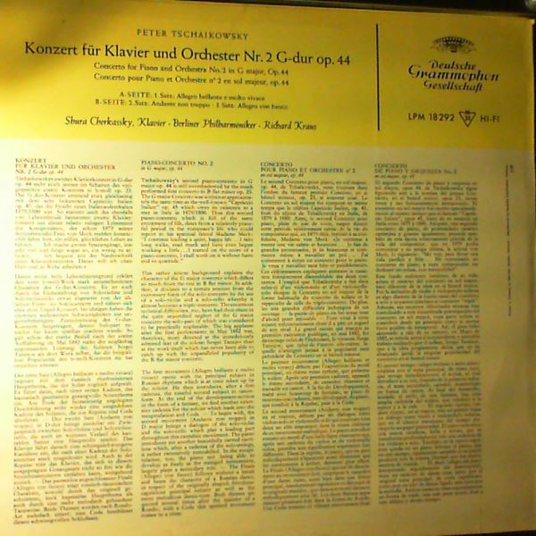 Gilels E./Berliner Philharmoniker (cond. Jochum E.) — Grosse Komponisten Und Ihre Musik 8: Brahms - Konzert Fur Klavier Und Orchester Nr. 2 B-Dur Op. 83