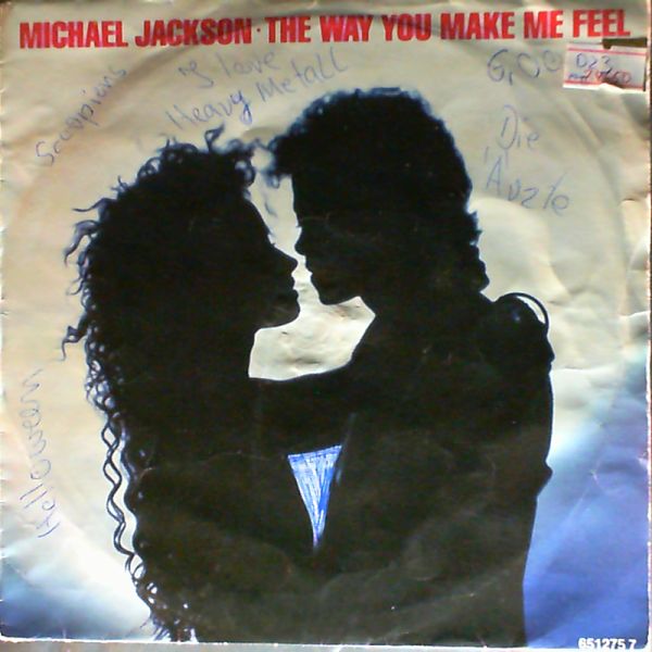 Jackson Michael — The Way You Make Me Feel/ The Way You MAke Me Feel (Instrumentall)