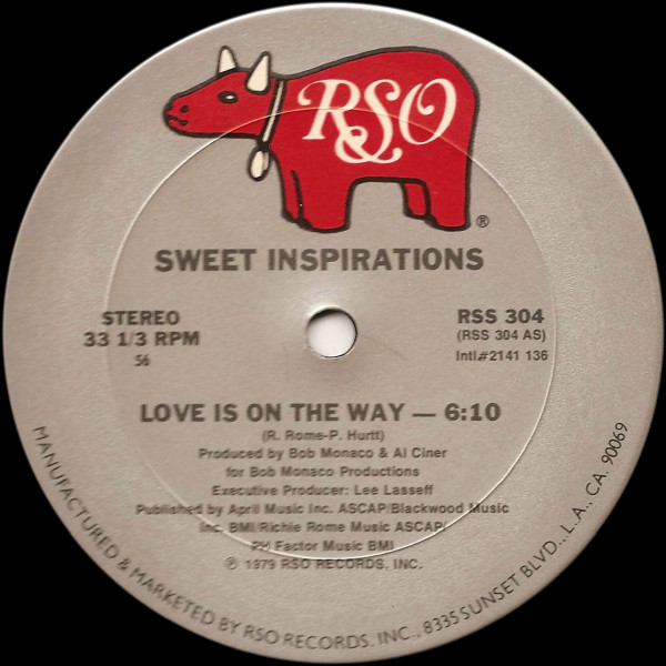 The Sweet Inspirations — Love Is On The Way