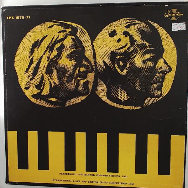 Ciani Dino / Evrov Nikolai / Wilde David / Gabos Gabor — International Liszt And Bartok Piano Competition 1961