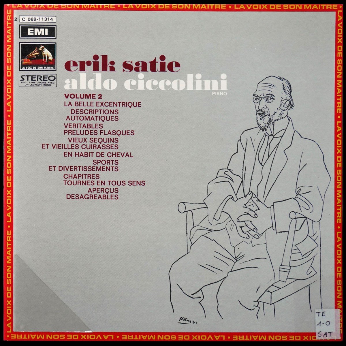 Ciccolini Aldo — Erik Satie: Pieces Pour Piano
