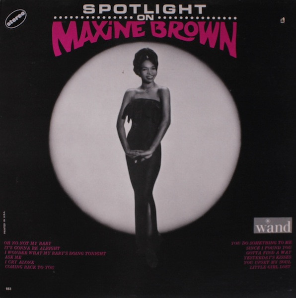 Maxine Brown — Spotlight On Maxine Brown