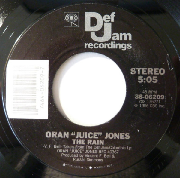 Oran 'Juice' Jones — The Rain