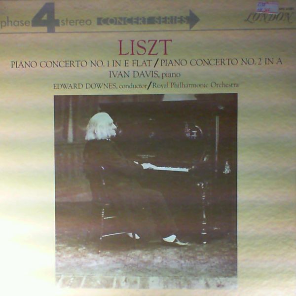 Davis Ivan — Liszt - Piano Concerto No.1 in E-flat/ Piano Concerto No.2 In A