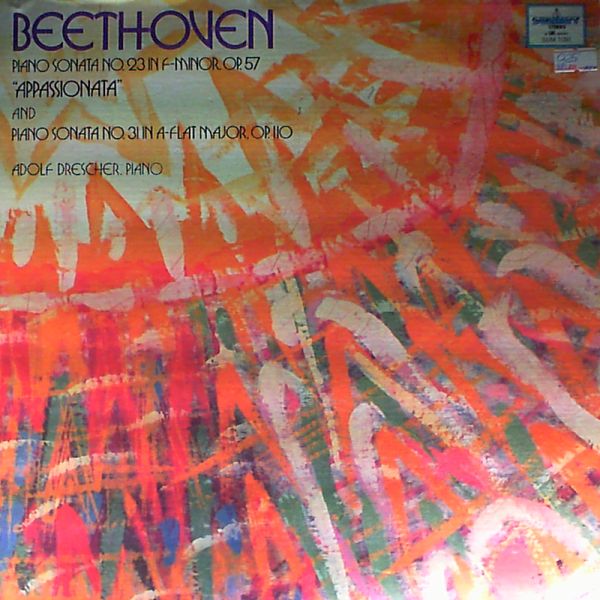 Drescer A. (piano) — Beethoven - Piano Sonata No.23 in F moll, Op.57 "Appassionata". Piano Sonata No. 31 in A flat dur, Op.110