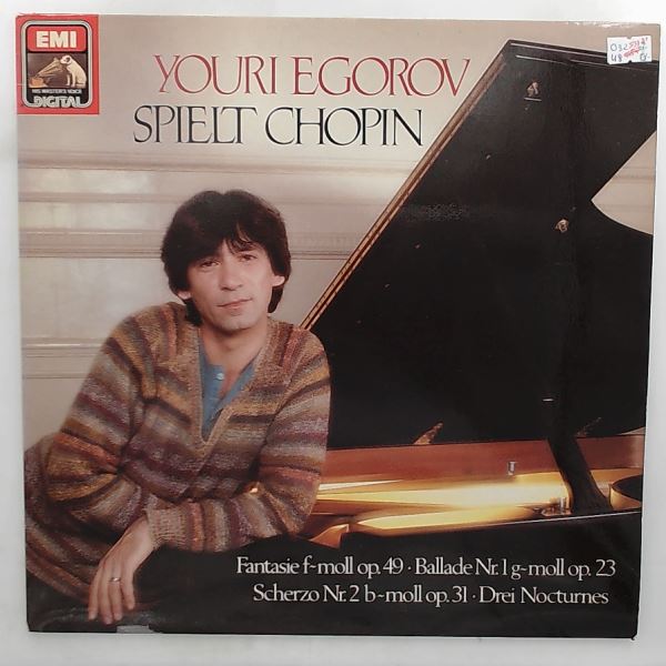Egorov Youri — Chopin -Fantasie F-moll Op. 49; Ballade Nr. 1 G-moll Op. 23; Scherzo Nr. 2 B-moll Op. 31; Drei Nocturnes