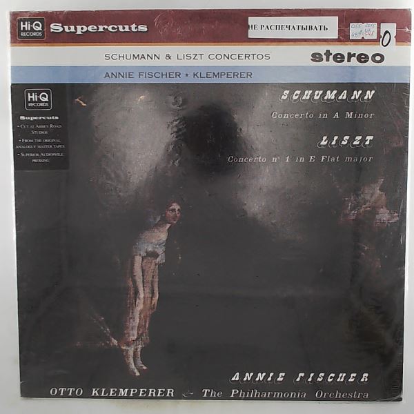Entremont Ph./Philadelphia Orchestra (dir. Ormandy E,) — Schumann - Concerto In A-moll / Liszt - Concerto No. 1 In E Flat Dur