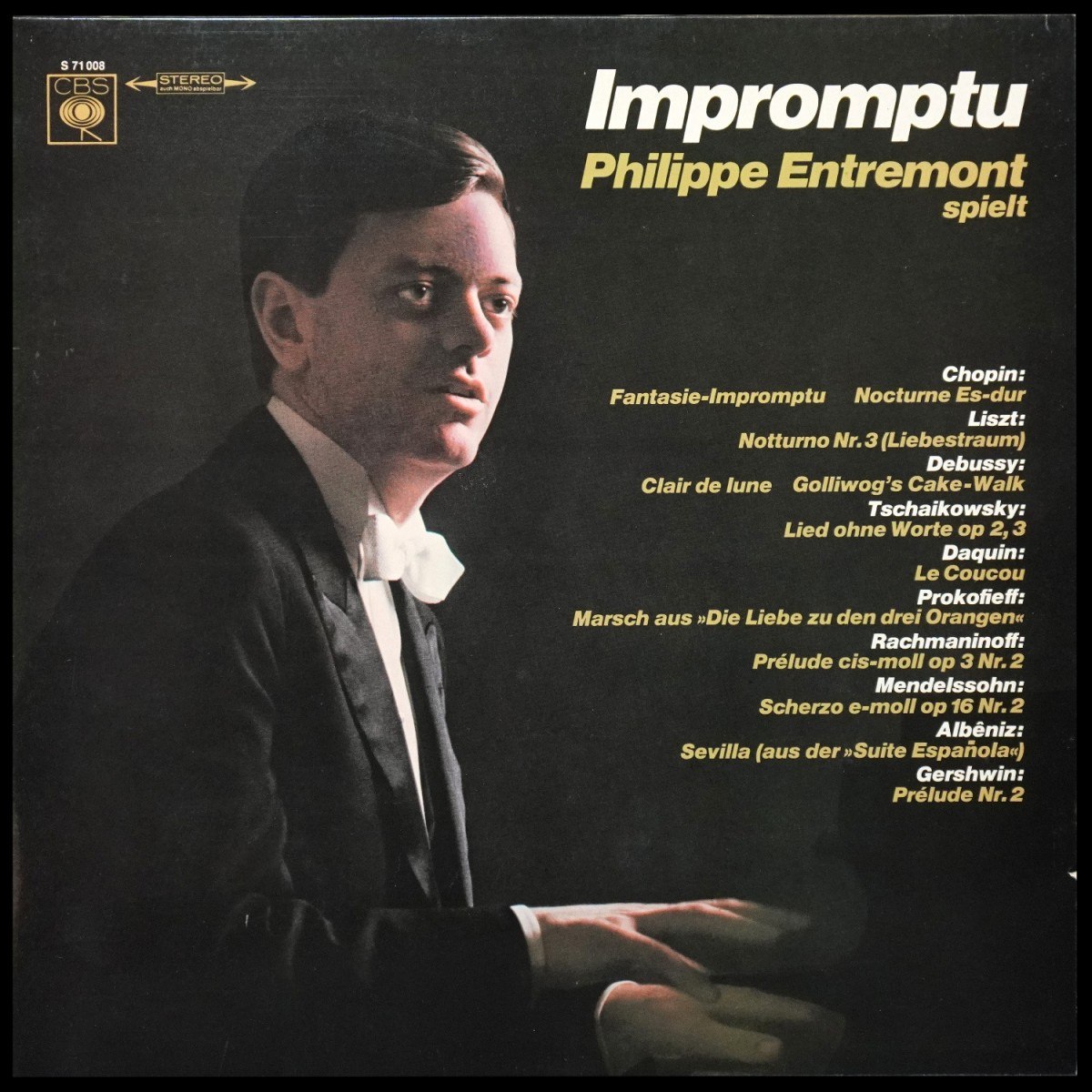 Philippe Entremont — Fantasy-Impromptu / Philipe Entremont Plays Best-Loved Piano Pieces