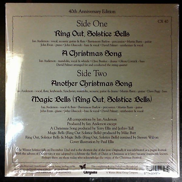 Jethro Tull — Ring Out, Solstice Bells / A Christmas Song / Another Christmas Song / Magic Bells (Ring Out, Solstice Bells)