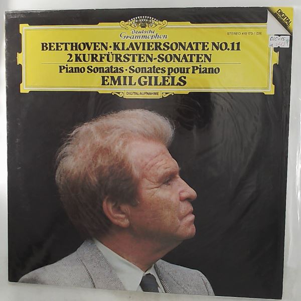 Gilels Emil (Гилельс Эмиль) — L. Beethoven - Klaviersonate F-dur Op. 10 Nr. 2, Klaviersonate F-moll Op. 57 »Appassionata«