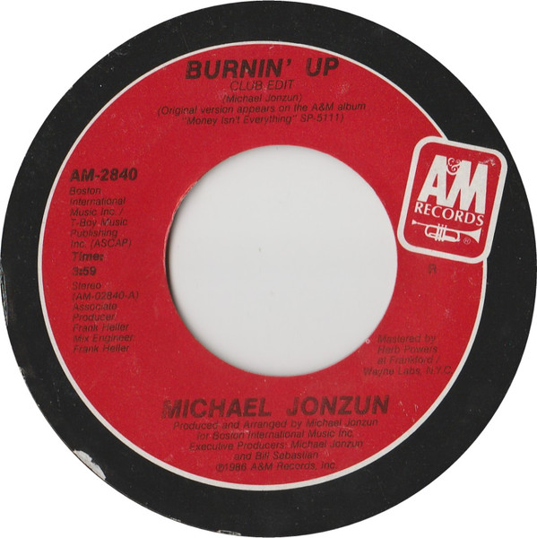 Michael Jonzun — Burnin' Up