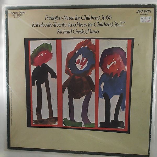 Gresko Richard (piano) — Prokofiev - Music For Children Op.65 / Kabalevsky - 22 Pieces For Children Op.27