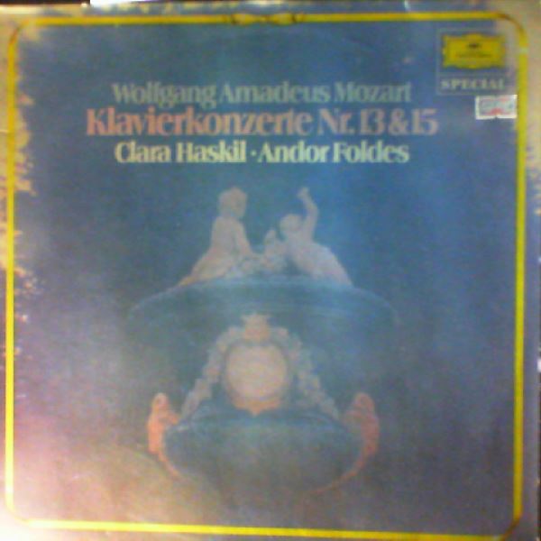 Haskil Clara/Foldes Andor — Mozart - Klavierkonzerte nr. 13 & 15