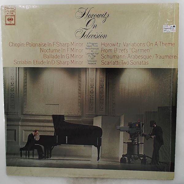 Horowitz Vladimir — Horowitz On Television: Chopin, Scarlatti, Schumann, Scriabin, Horowitz - Variations On A Theme From Bizet's "Carmen"