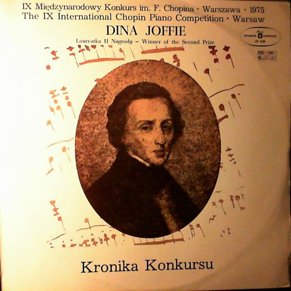 Joffie Dina — 9th International Chopin Piano Competition Warsaw 1975 - Piano Concerto no. 2