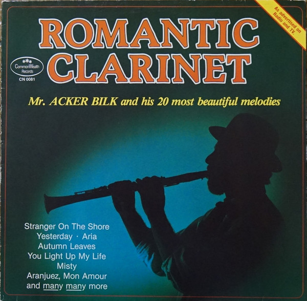 Acker Bilk — Romantic Clarinet
