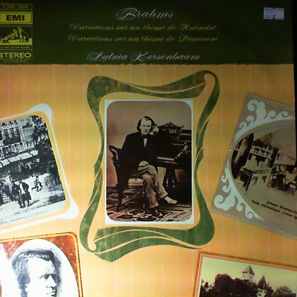 Kersenbaum Sylvia — Brahms: Variations Paganini, Variations Handel