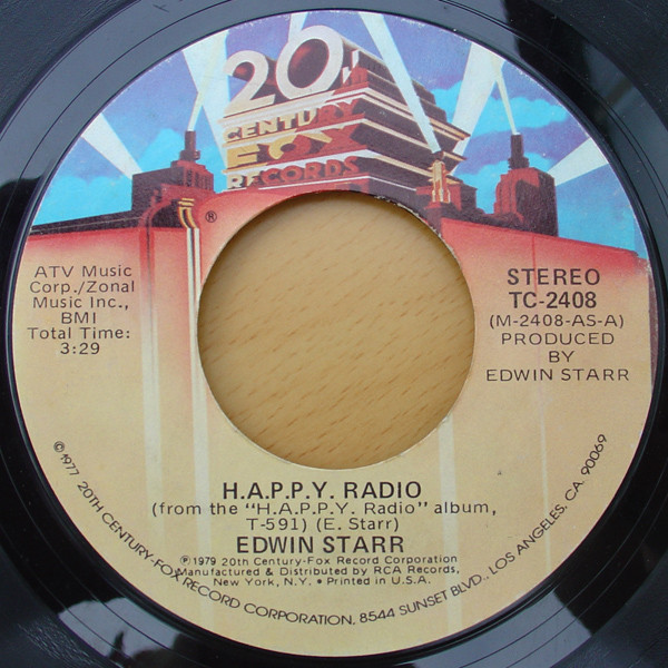 Edwin Starr — H.A.P.P.Y. Radio (Extended Disco Version)