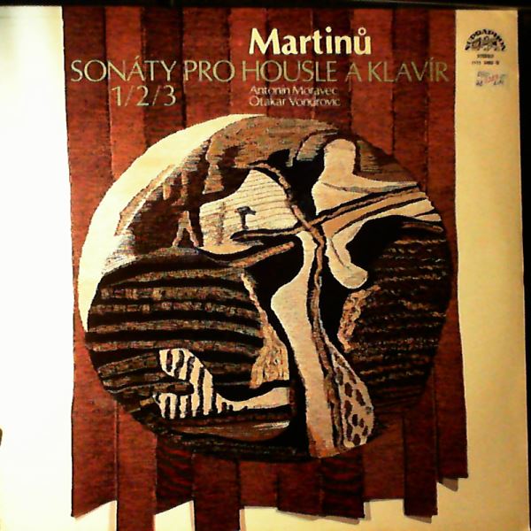 Moravec A./Vondrovic O. — Martinu - Sonaty Pro Housle A Klavir 1/2/3 (Sonatas for violin and piano nos. 1, 2, 3)