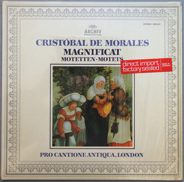 Cristóbal de Morales - Pro Cantione Antiqua — Magnificat / Motetten