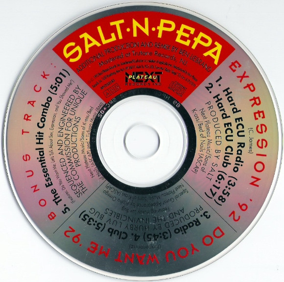 Salt 'N' Pepa — Expression '92 / Do You Want Me '92