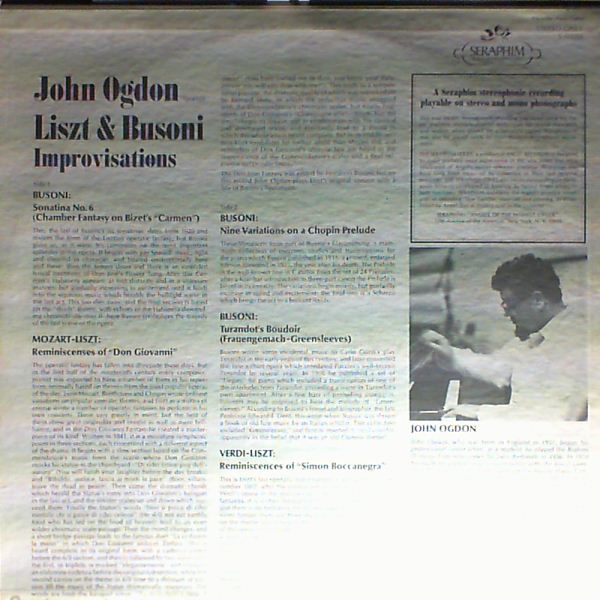 Ogdon John — Liszt, Ravel, Busoni, Paganini - Liszt