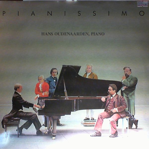 Oudenaarden Hans (piano) — Pianissimo. Bach, Mozart, Xhopin, Albeniz, Debussy