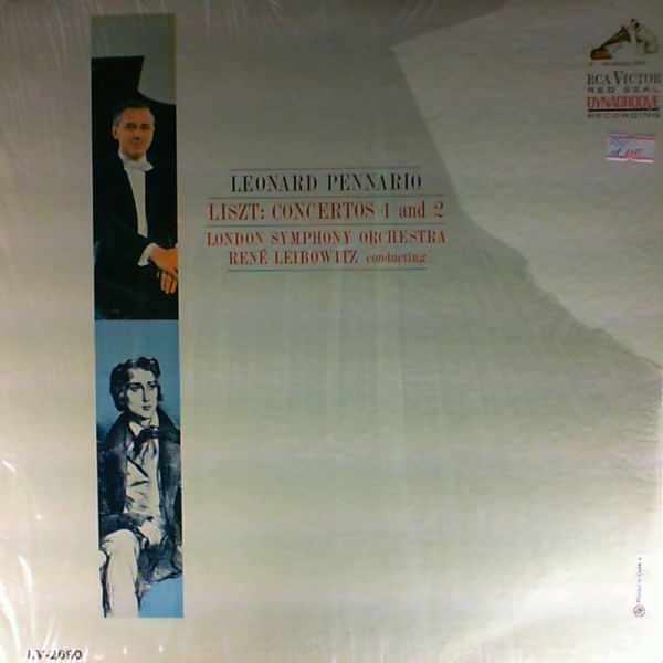Pennario Leonard — Liszt - Concerto No.1 and 2