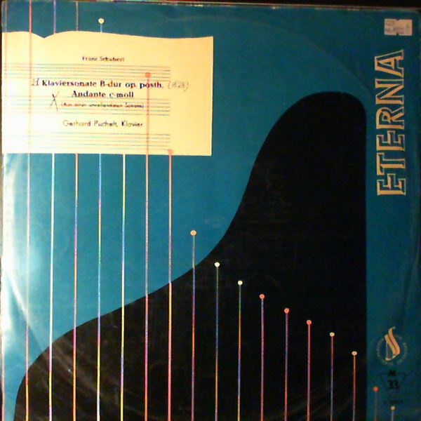 Puchelt Gerhard — F.Schubert- klaviersonate B-dur op.posth.Andante c-moll