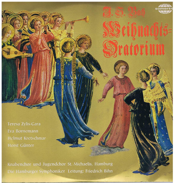 Johann Sebastian Bach / Teresa Żylis-Gara , Eva Bornemann , Helmut Kretschmar , Horst Günter , Knabenchor und Jugendchor St. Michaelis, Hamburg , Hamburger Symphoniker , Friedrich Bihn — Weihnachts-Oratorium
